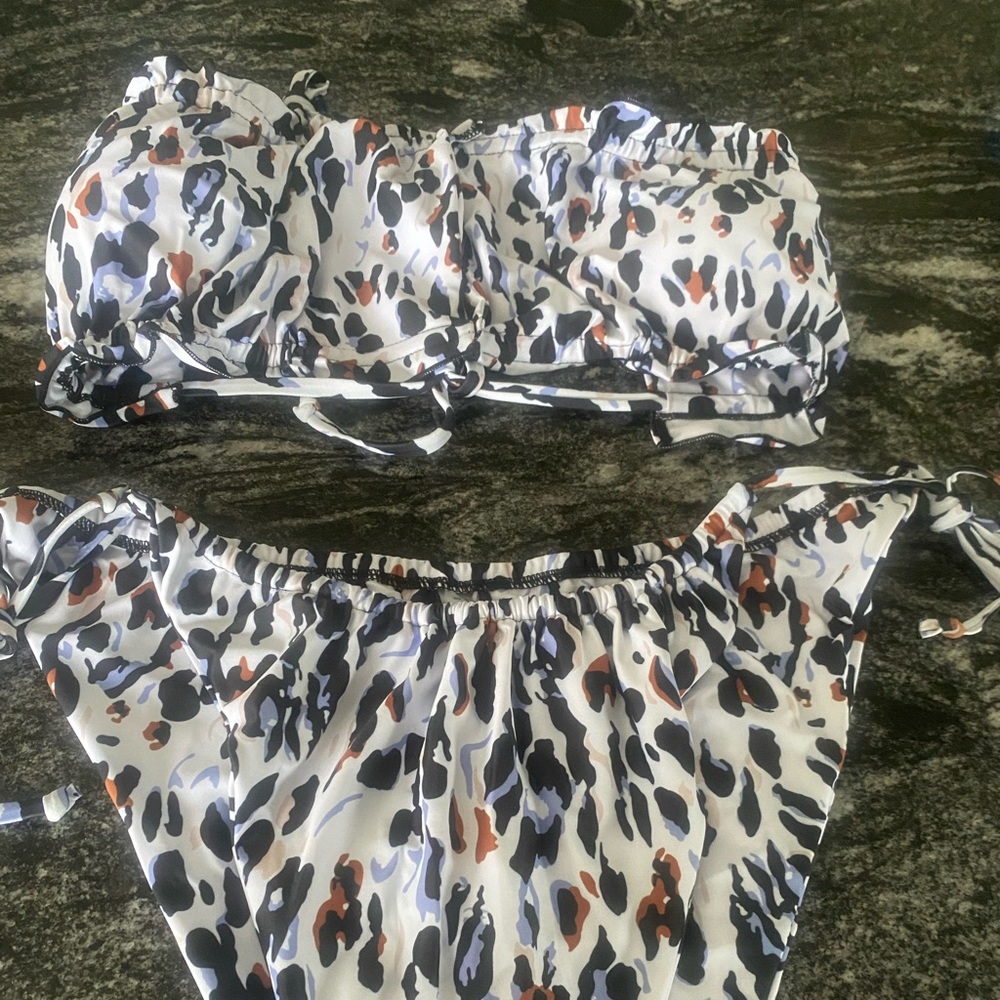 Shein bandeau top bikini NEW